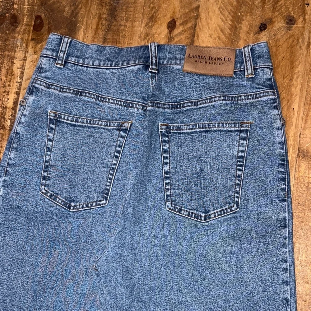 Vintage Lauren Jeans Co. Ralph Lauren Relaxed Fit Denim Jeans - Classic Blue